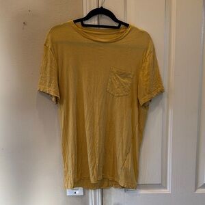 J. Crew Mustard Short Sleeve Tee -medium
